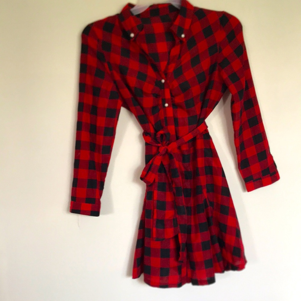 Dress/long shirt silky material